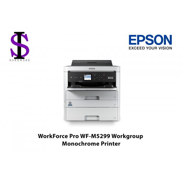 WorkForce Pro WF-M5299 Workgroup Monochrome Printer